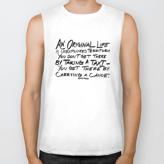 Unexplored Territory Biker Tank