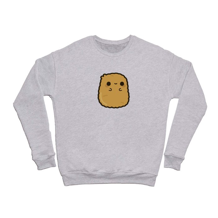 Cute chicken nugget Crewneck Sweatshirt by peppermintpopuk Society6