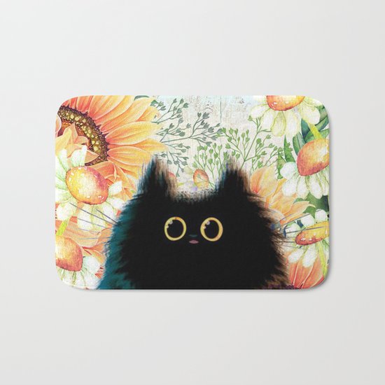 Sweet animal #6 Bath Mat