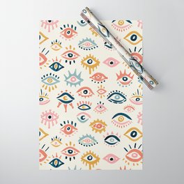 Mystic Eyes – Primary Palette Wrapping Paper