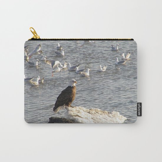 Eagle on Ice Carry-All Pouch