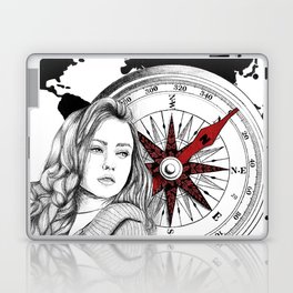 mujer y su mundo Laptop Skin