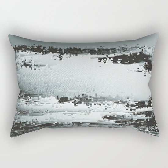 Silver Deposits Rectangular Pillow