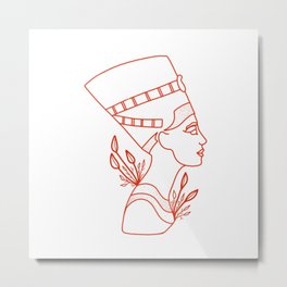 Egipto Metal Print | Painting, Egipto, Digital, Belleza, Poderfemenino, Nefertiti 