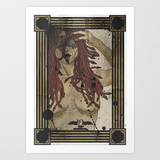 Medusa print Art Print