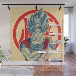 Goku Vintage Wall Mural