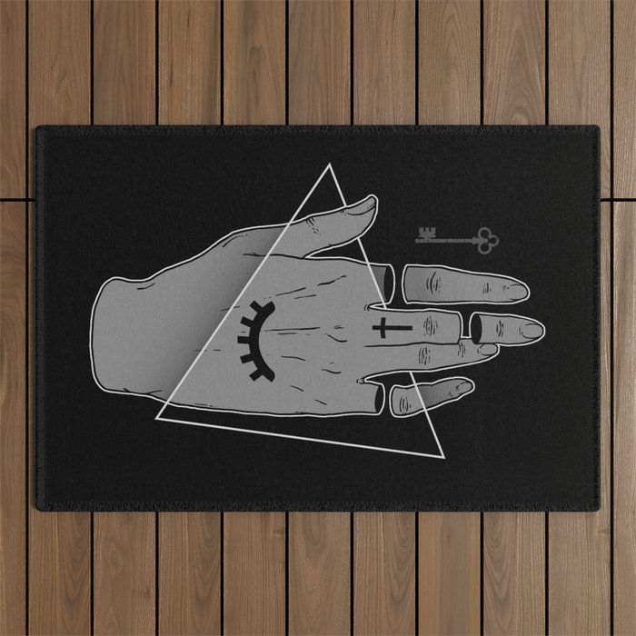 The Occult Hand Outdoor Rug