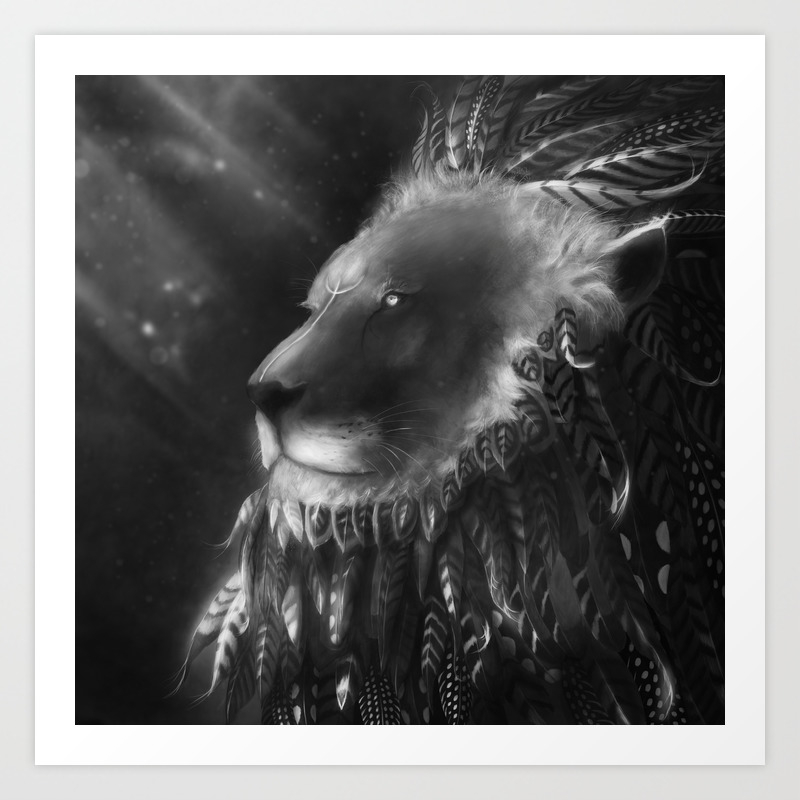 Lion King Wallpaper Art Print By Winterkeep Society6