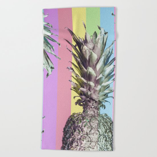 Pineapple Top Beach Towel