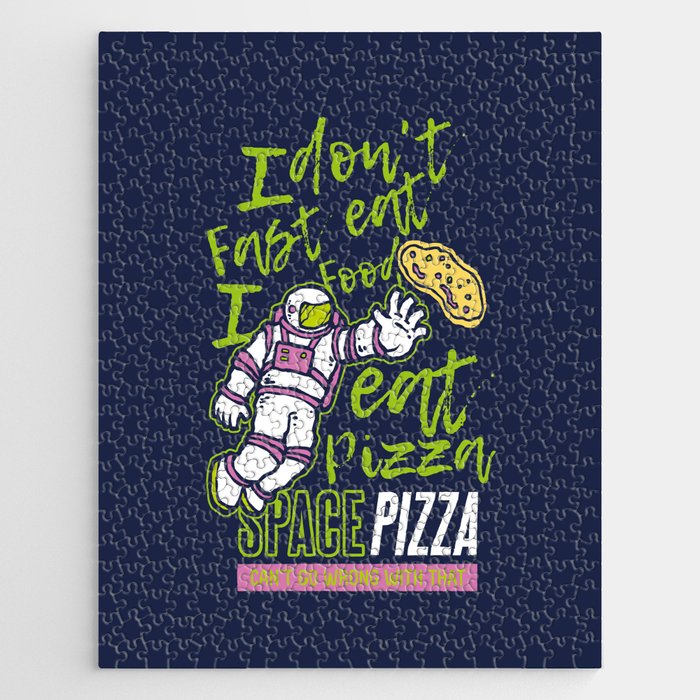 Astro Pizza Jigsaw Puzzle