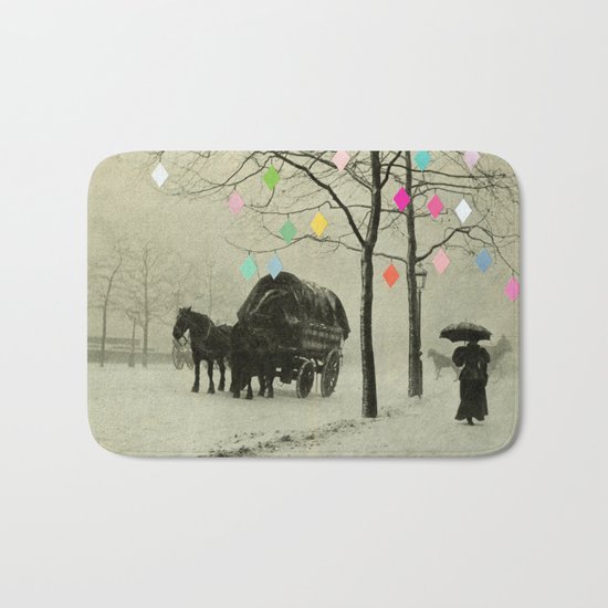 Christmas Day Bath Mat