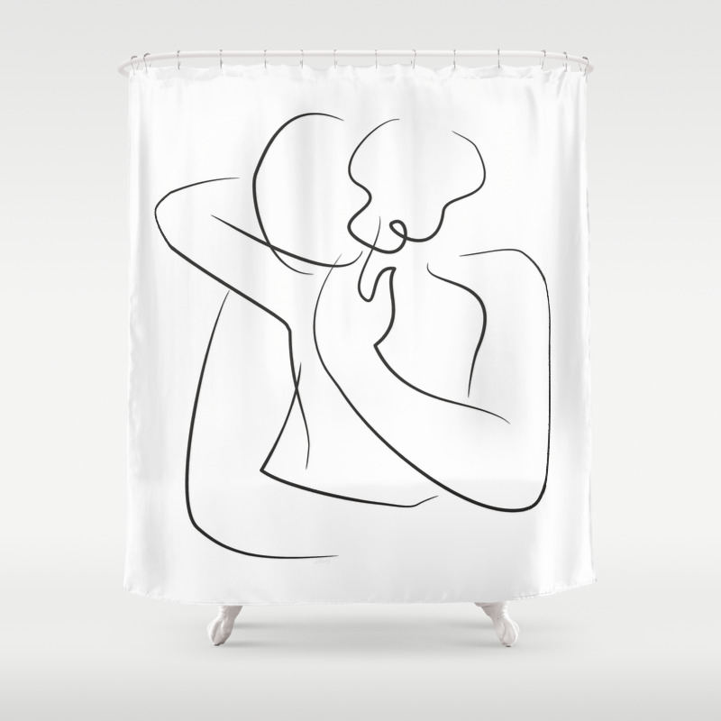 Couple Shower Curtain, Couple Shower Curtain