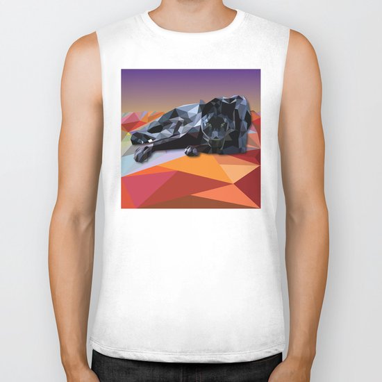 Black Panther Biker Tank
