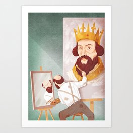 Ego (king) Art Print