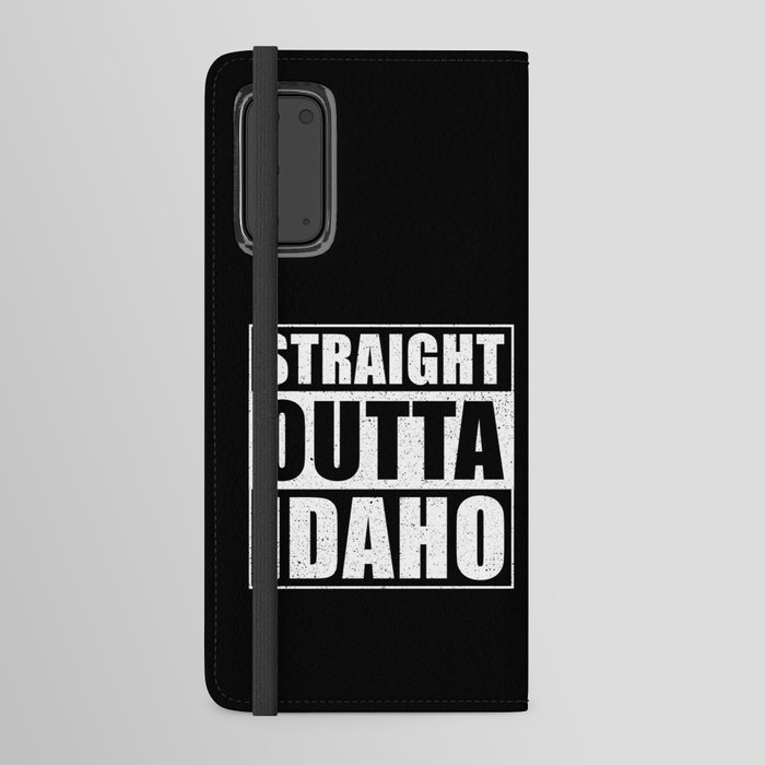 Straight Outta Idaho Android Wallet Case