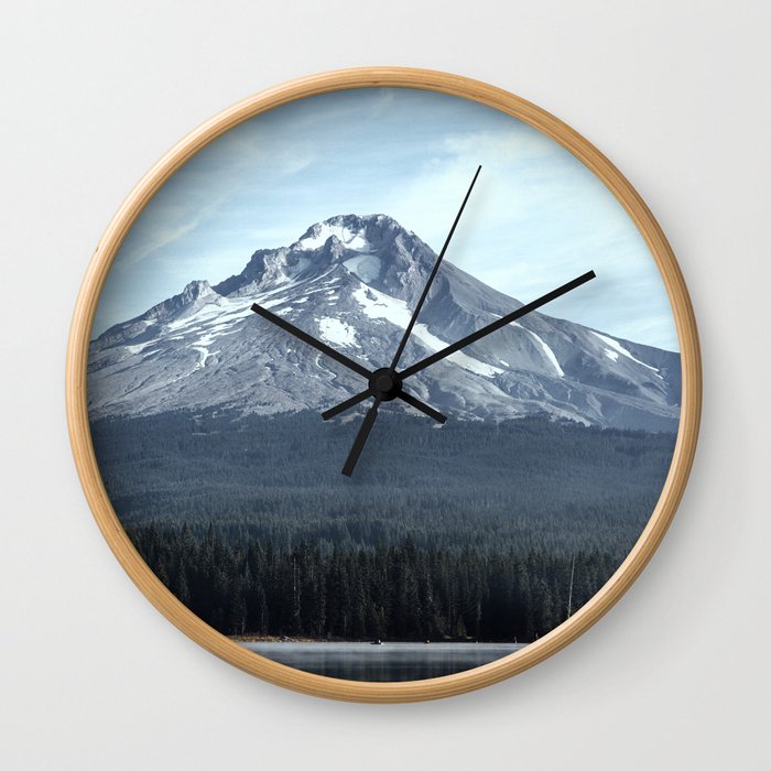 Trillium Lake Wall Clock