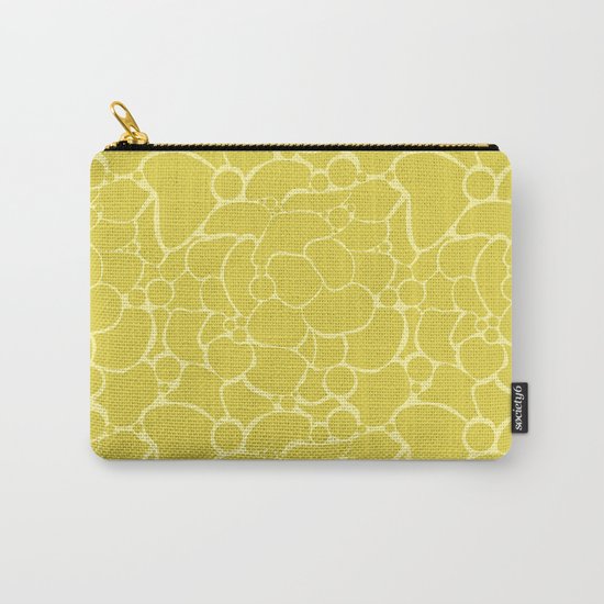 Yellow creative abstract pattern . Carry-All Pouch