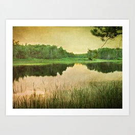 Up North Tranquility Art Print