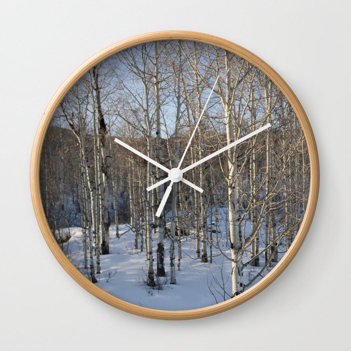Colorado Tress Wall Clock