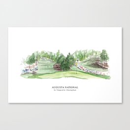 The Masters | Augusta No 7 Canvas Print