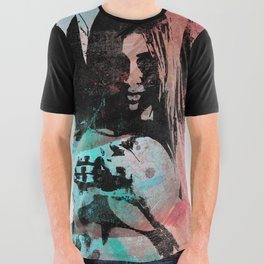 Wills Dissolve I | sexy nude girl graffiti painting All Over Graphic Tee