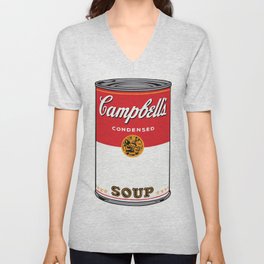 Campbells Soup V Neck T Shirt