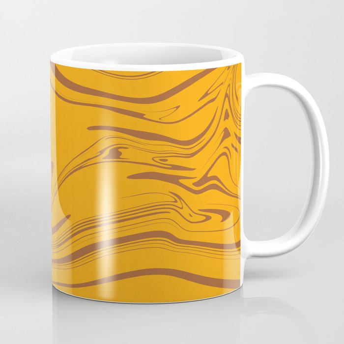 Marble retro liquid honey flow Coffee Mug
