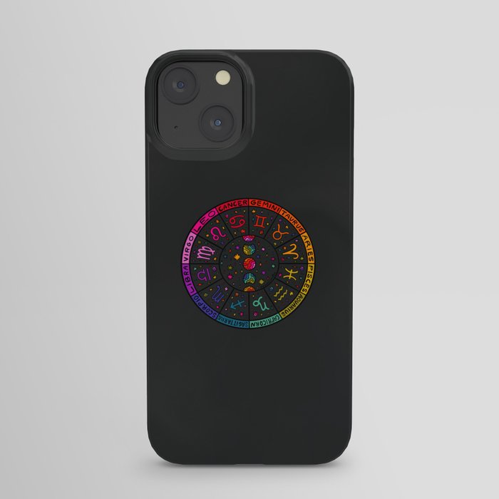 Zodiac Wheel iPhone Case