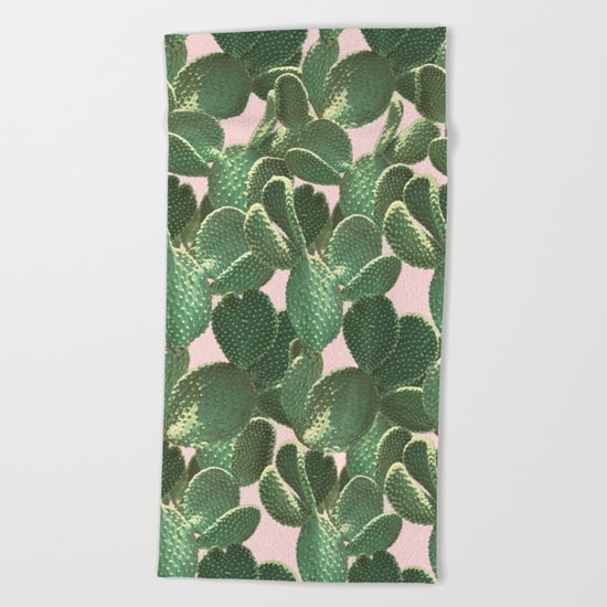 Prickly Pattern Beach Towel