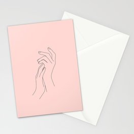 Hand Line Drawing - Talia Stationery Card