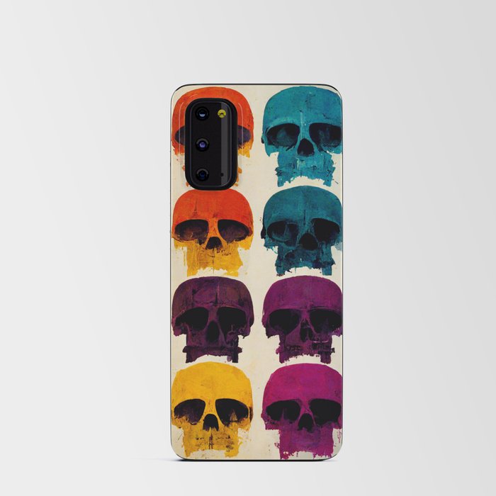 Andy PopArt Skull Android Card Case