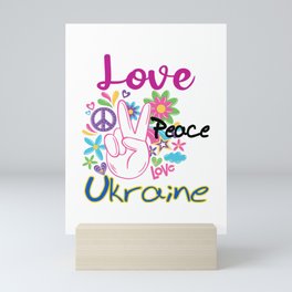 Help Ukraine Freedom Mini Art Print