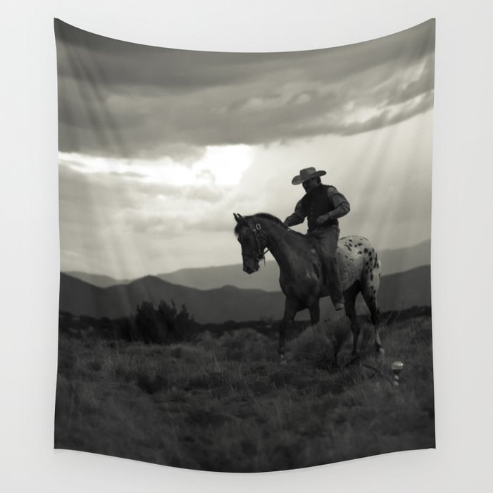Cowboy tapestry clearance