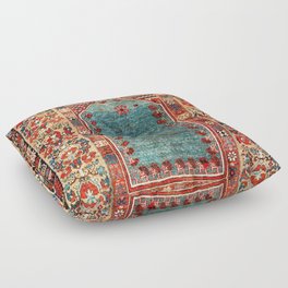 Kurdish East Anatolian Niche Rug Print Floor Pillow