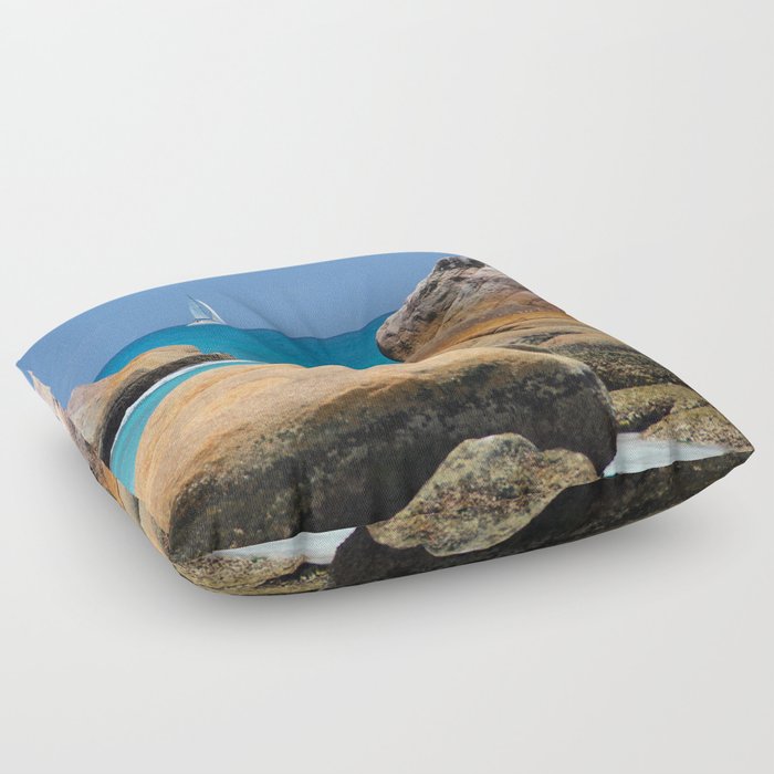 Sea Seychelles Floor Pillow
