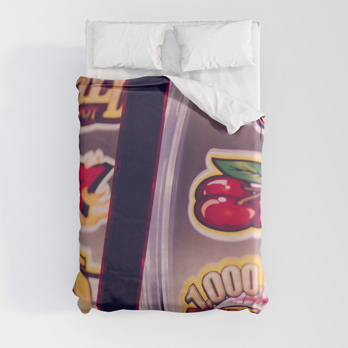 Slot Machine Duvet Cover