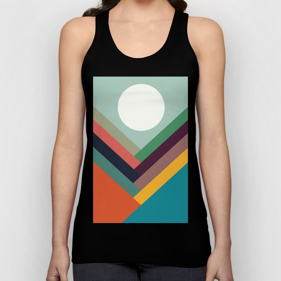 Rows of valleys Unisex Tank Top