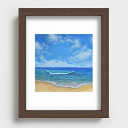 Beach Day 2 Recessed Framed Print