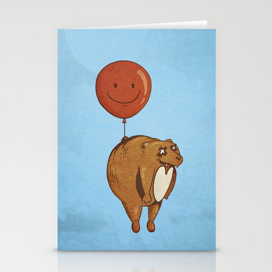 Float On, Bear, Float On Stationery Cards