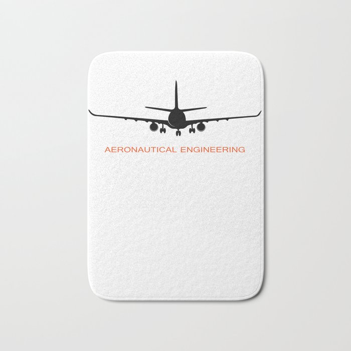 aeronautical engineering, airplane engineer Bath Mat