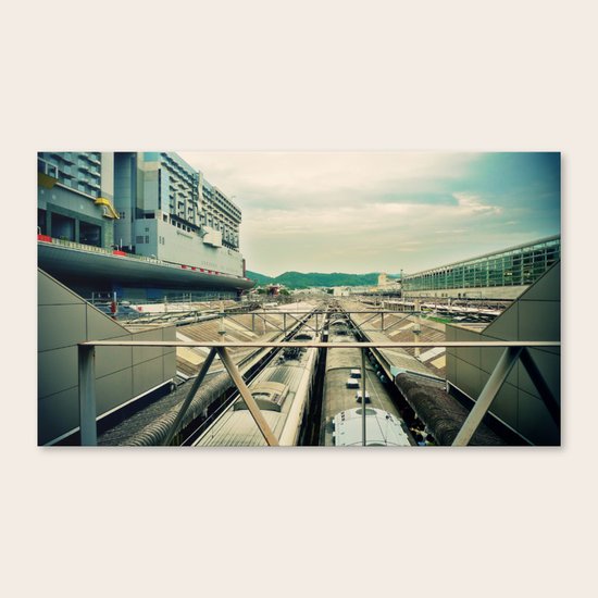 Train station Canvas Print