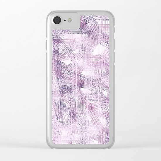 Abstract 376 Clear iPhone Case