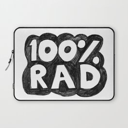 100 % RAD - Bubble Laptop Sleeve