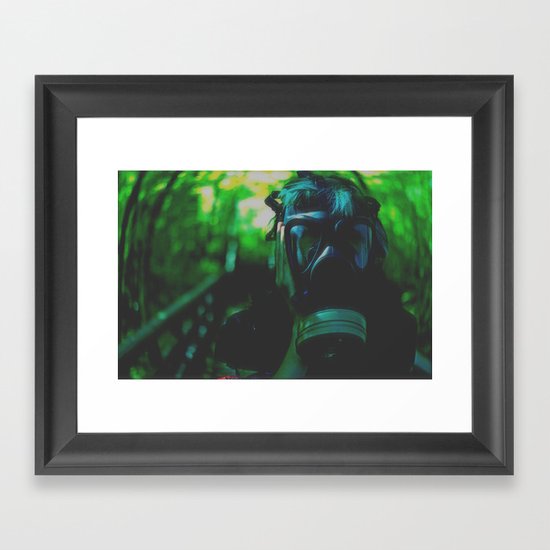 Grunge Framed Art Print