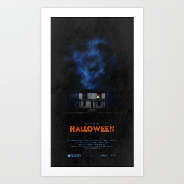 Halloween (1978) Movie Poster Art Print
