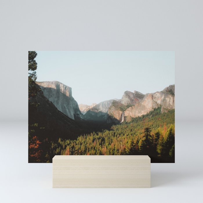 Yosemite at Sunset Mini Art Print