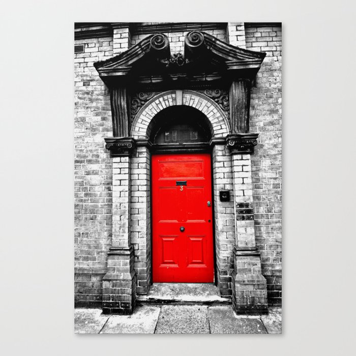The Red Door Canvas Print