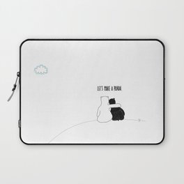 Let's Make a Panda Laptop Sleeve