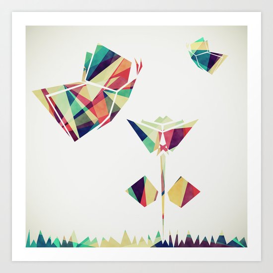 Spring Illustration Art Print