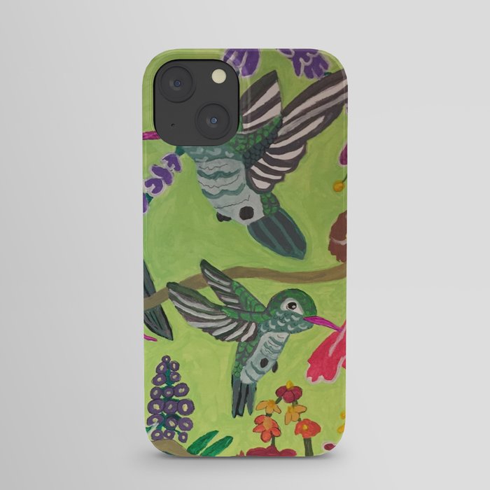Hummingbird Harmony iPhone Case